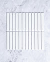 Kalana Kit Kat Finger White Matt Mosaic Tile