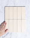 Kent Italian Matt Tile Bone White 50x100mm