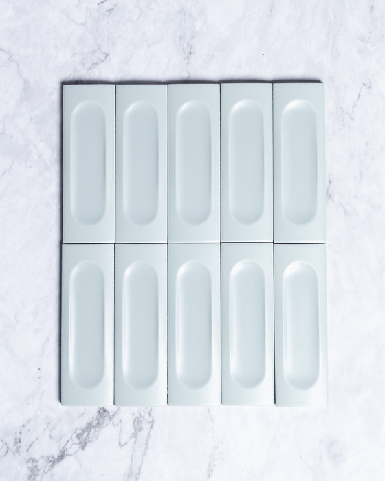 Kent Italian Matt Tile Sky Blue 50x100mm 3D