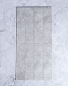 Kippax Silver Travertine Look Porcelain Subway Tile 75x300mm