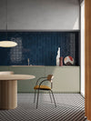 Ligato Blue Gloss Square Mosaic 100 x 100mm