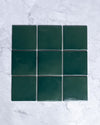 Ligato Emerald Green Gloss Square Mosaic 100 x 100mm