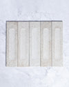 London Mini Bricks Italian Porcelain Tile 60x240mm Clay Décor