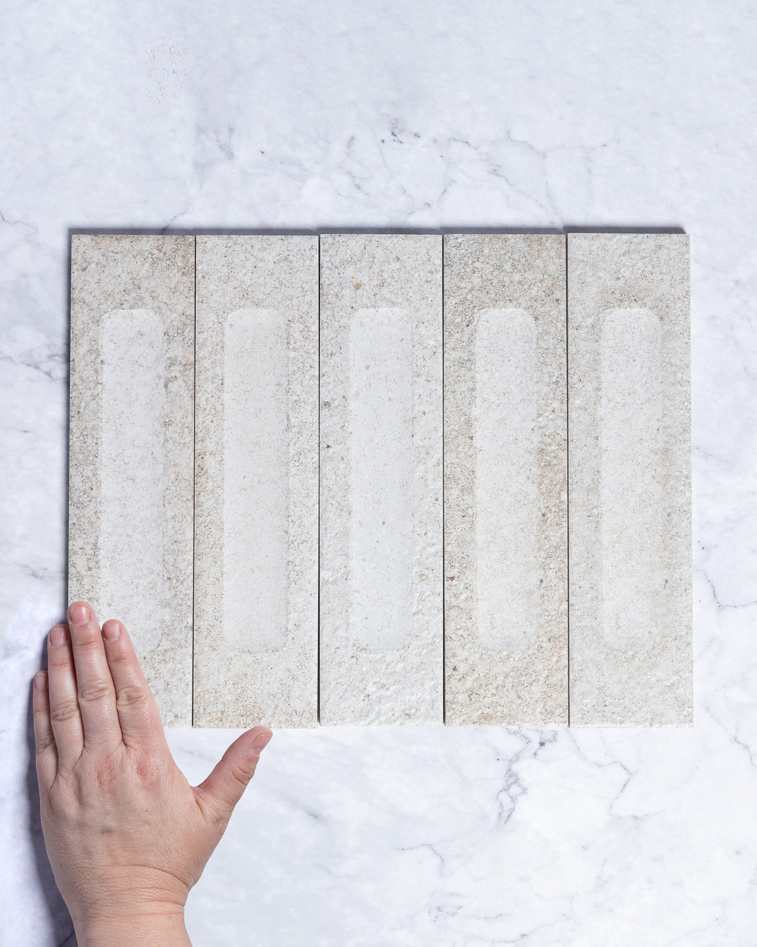 London Mini Bricks Italian Porcelain Tile 60x240mm Clay Décor tile, view 1 - Tile Touch