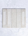 London Mini Bricks Italian Porcelain Tile 60x240mm Clay