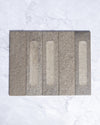 London Mini Bricks Italian Porcelain Tile 60x240mm Moss Green Décor