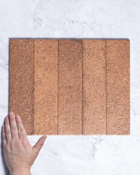 London Mini Bricks Italian Porcelain Tile 60x240mm Rose tile, view 1 - Tile Touch