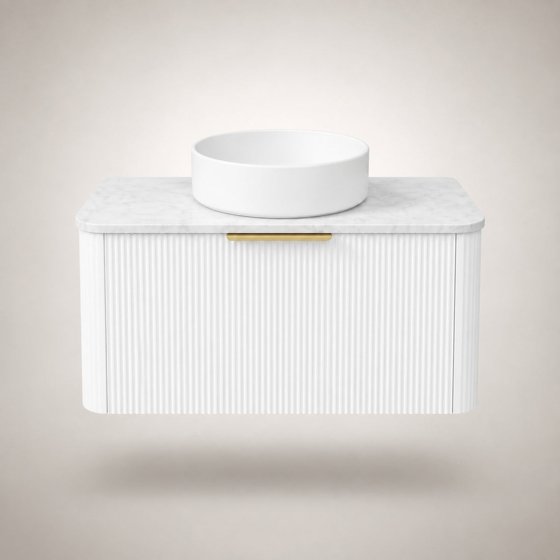 Hudson Matt White tile, view 1 - Tile Touch
