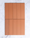 Mivo Dark Terracotta Italian Subway Matt 60x240mm