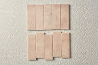 Petite Rosa 64x200mm tile, view 3 - Tile Touch