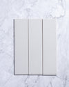 Polar Light Grey Gloss Subway Tile 75 x 300mm