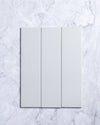 Polar Light Grey Matt Subway Tile 75 x 300mm