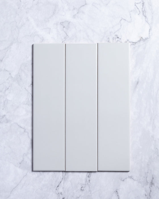 Polar Light Grey Matt Subway Tile 75 x 300mm