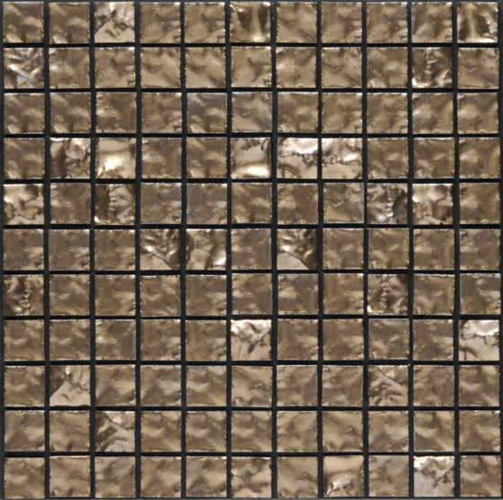 Regia 25 Gold  25 x 25 mm Japanese Mosaic Tile