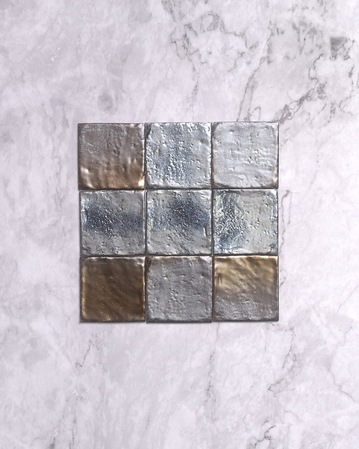 Regia 97 Bronze 97 x 97 mm Japanese Tile