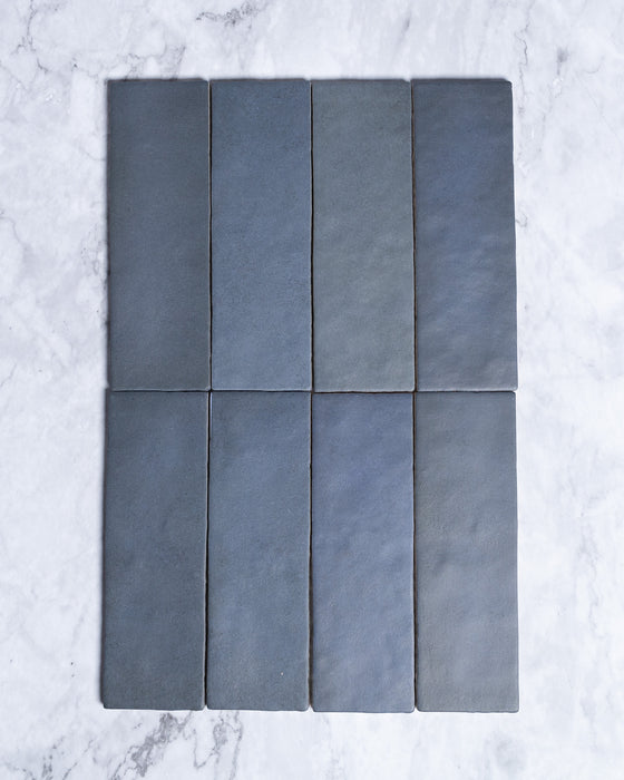 Rimtou Deep Blue Subway Matt Tile 65x200mm