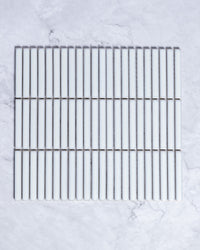 Roseby Bone White Gloss Kit Kat Finger Mosaic Tile tile, view 2 - Tile Touch