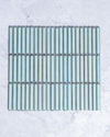 Roseby Mint Green Gloss Kit Kat Finger Mosaic Tile