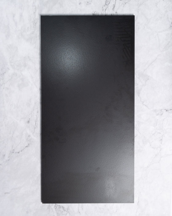 Streamville Plain Black Matt Porcelain Tile 300 x 600mm