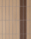 Kazoku Sabi Cocoa Brown Japanese Handcrafted Rectangle Mosaic Matt 45x195mm