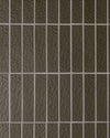 Kazoku Sabi Khaki Green Japanese Handcrafted Rectangle Mosaic Matt 45x195mm