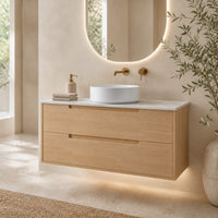 Aspen Matt Oak tile, view 3 - Tile Touch