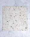 Springfield Ivory Coral Terrazzo Look Italian Full Body Look Porcelain Tile 600 x 600mm