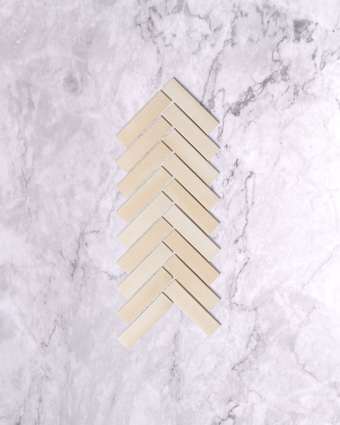 Sugiaya SMDR-2 Beige Blend 3D Japanese Mosaic Tile