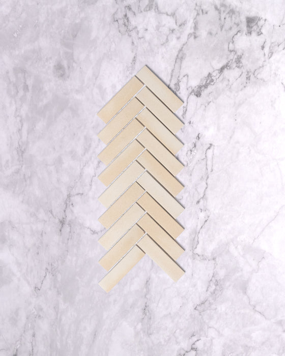 Sugiaya SMDR-2 Beige Blend 3D Japanese Mosaic Tile