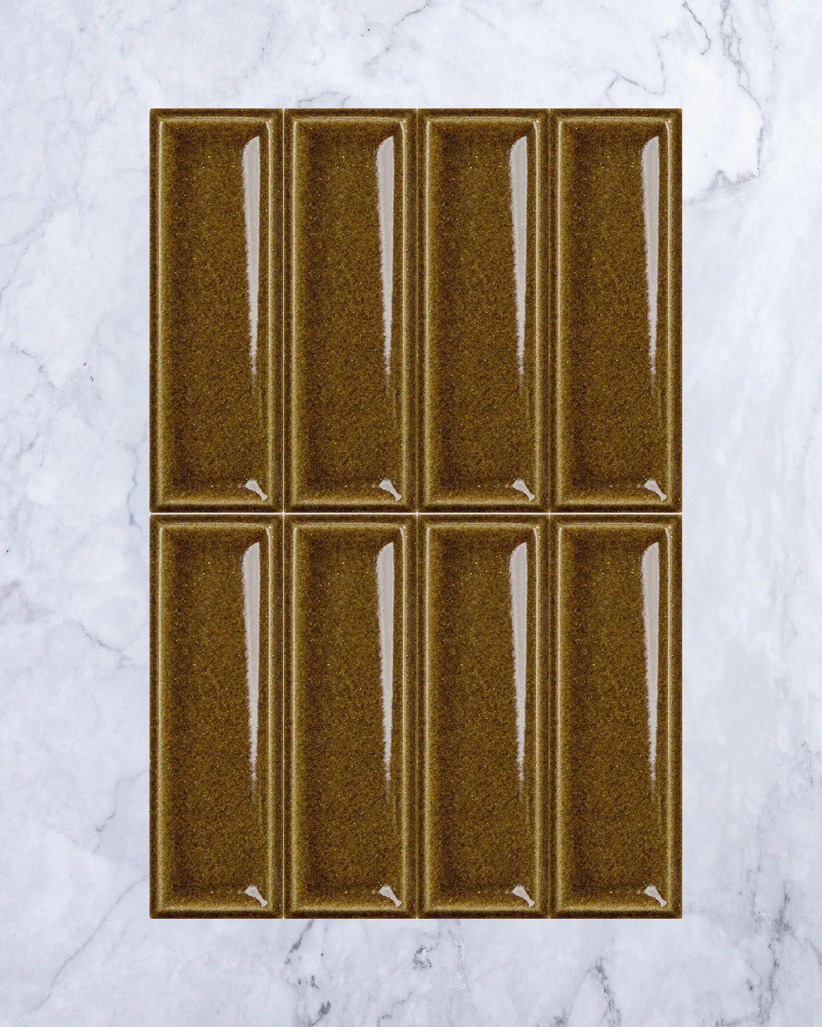 Yuki Bevelled Ambar Dark 50x150mm