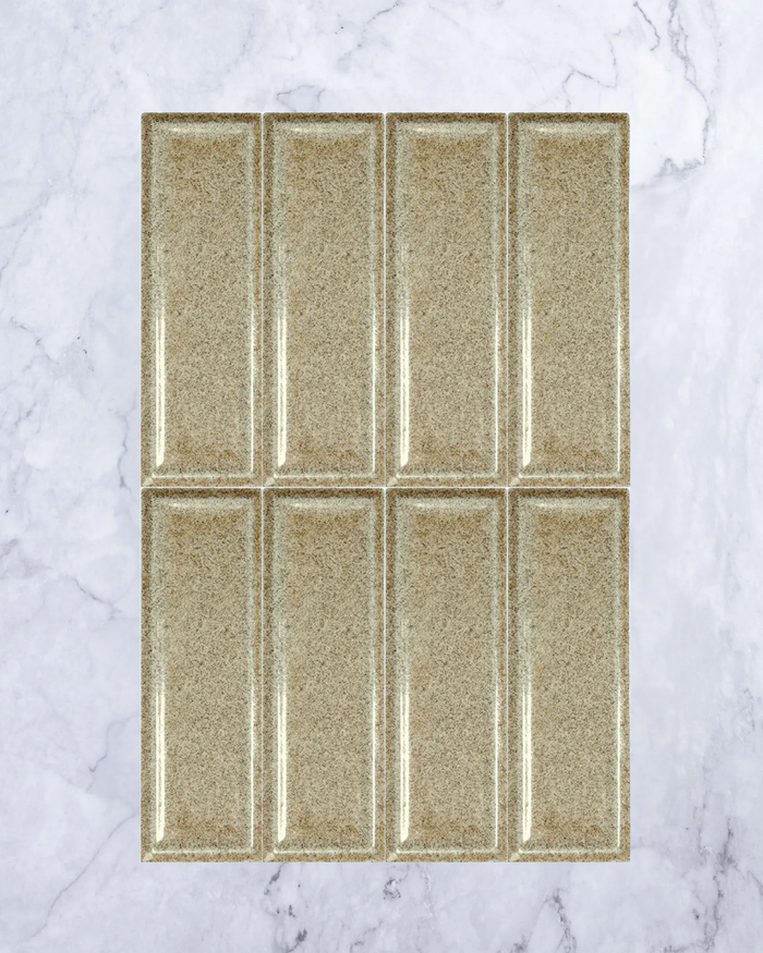 Yuki Bevelled Sparkle Dark 50x150mm