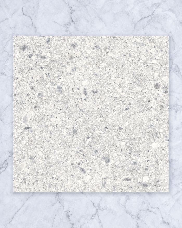 Colato Light Terrazzo Look Matt 600x600mm