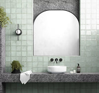 Exville Mint Green Gloss Spanish Tile 100x100mm tile, view 3 - Tile Touch