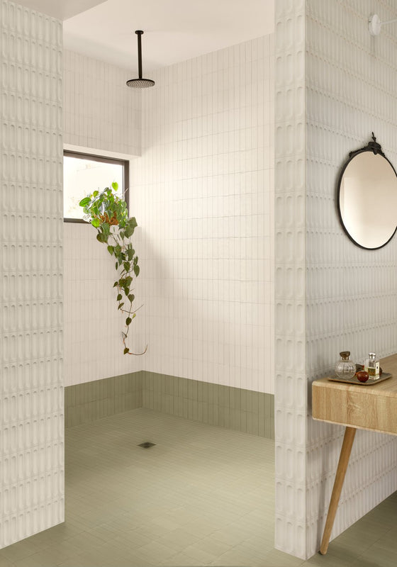 Kent Italian Matt Tile Sage Green 50x100mm