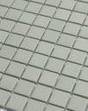 Bridges MINI Mint Green Unglazed Full Body Porcelain Square Mosaic Tile 23 x 23mm