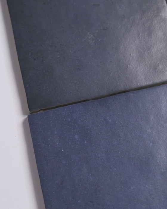 Rimtou Deep Blue Matt Tile 132x132mm