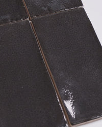 Exville Charcoal Gloss Spanish Tile 75x150mm