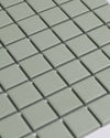 Bridges MINI Army Green Unglazed Full Body Porcelain Square Mosaic Tile 23 x 23mm