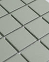 Bridges Army Green Unglazed Full Body Porcelain Square Mosaic Tile 48 x 48mm