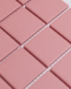 Bridges Coral Pink Unglazed Full Body Porcelain Square Mosaic Tile 48 x 48mm