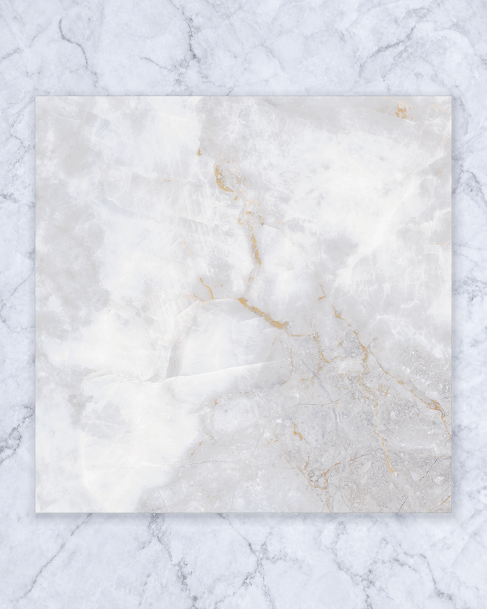 Safra Pearl White Matt 600x600mm